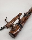 Handmade Ecuadorian Wood Flute Quenacho 23 75  Condor Head   Great Sound