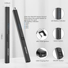 Usb Electric Lighter Dual Arc Cigarette Plasma Rechargeable Windproof Flameless