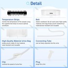 Urine Test Complete Kit With Concealed Sample Bag Belt Funnel   Temp Strips