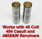 45 Colt 454 Casull 460s w To 38 Special - Chamber Reducer adapter - Set Of 2