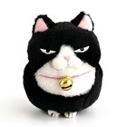 Higemanjyu Anko Black Cat Plush Amuse Japan