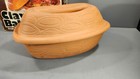 The Modern Clay Baker From Italy Microwave oven Safe Glazed 111427  used Once 