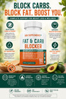 Fat Carb Blocker Weight Loss Keto Diet Pills 90 Capsules Krk Supplements