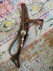 Silver Covered Used Western Headstall Light Oil Free Shipping