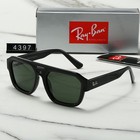 Ray-ban Rb4397 54mm Black Aviator Polarized Sunglasses     Men women  New