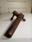 Vintage antique Wooden Beer whiskey wine Barrel Spigot bung