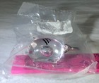 Bank Of America Clear Plastic Pig Keyring Keychain B Of A Flagscape Logo