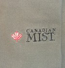 Canadian Mist Large Light Gray Polo