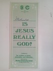 Muhammad Ali Signed Brochure  is Jesus Really God   Jsa Loa