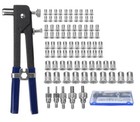 86pcs Rivet Nut Gun Thread Hand Riveter Rivet Gun Blind Rivet Nut Riveter Plier