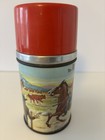 1960 The Rifleman Aladdin Thermos Vintage With Cap   Cup 