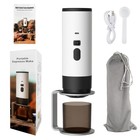 Rechargeable Portable Coffee Maker Single Button Control Compacts Size Travel