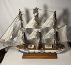 Great Republic Clipper Ship Year 1835-hand Crafted-full Sail-wood-large 29x21x8   