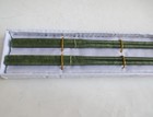 8 47 Inches   100  Natural Color Jade Two Pairs Of Chopsticks carp Stood