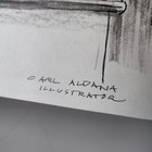 Jo Jo Dancer Richard Pryor Original Movie Storyboard Production Art Carl Aldana