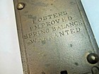 Scale  Fosters Improved Vintage Spring Balance Scale  0 - 24 Lbs 