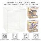 5x 6inch Pop Protector Compatible With Funko Pop  6  Figures Plastic Display Box