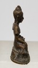 Antique Vintage Chinese Tibetan South East Asian Miniature Cast Bronze Buddha