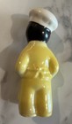 Vintage Black Americana Chef Pie Bird Yellow Vent