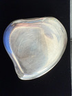 Rare Signature Designed Elsa Peretti For Halston Sterling Silver Compact Powder