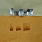Back Beveler Leather Stamp Set  3 Stainless Steel Leather Stamping Tools