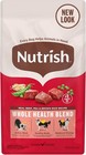 Nutrish Real Beef  Pea   Brown Rice Recipe Whole Health Blend Dry Dog Food 