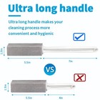 Pumice Stone Toilet Bowl Cleaning Stick With Extra Large Handle cleans Away L   