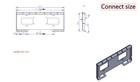 Skid Steer Land Leveler Attachment Industrial Grader Bobcat Skid Steer Loader