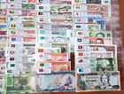 100 Different Countries World Banknotes Foreign Paper Money Unc Flag Collection