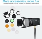 Godox Ak-r1 Accessories Kit For Godox H200r Ad200 Ad200pro V1 Round Head Flash