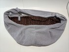 Gray Dog Cat Pet Carrier Sling Bag Shoulder Strap Small Animal Pouch Brown Polka