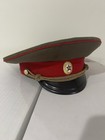 Soviet Officer Cap  Veteran Of Labour Medal  Molnija Zhukov Pocket Watch Set