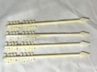 Super Rare 4 Vintage Mai Kai Swizzle Sticks Stirrers Ft Lauderdale Fl- Free Ship
