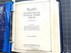 Scott International Stamp Album 1949-55 Clean Pages No Stamps   Ugly Binder