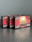 Tdk Hi8 Mp 120 P6-120h8mp 3 Pack Blank Camcorder Video Tapes New Sealed