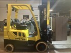 2019 Hyster 5000 Lb  Forklift With Carton Clamp And 3 Stage Mast