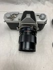 Nikon Nikkormat 35mm Film Slr Camera Chrome W  Multiple Lens Lot Untested