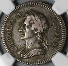1665 Ngc Vf 30 Charles Ii Pattern Silver Farthing Great Britain Coin  24061703d 