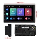7  Car Radio Apple andriod Carplay Car Stereo Touch Screen Bluetooth Double 2din
