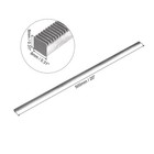 0 5 Mod - 8mm X 8mm X 500mm 45  Carbon Steel Rack For Motor Pinion Gear