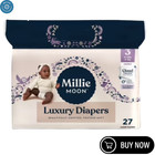 Ultimate Soft Millie Moon Luxury Diapers  Size 3  27 Count