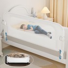 Baby Bed Rail Guard For Toddlers - 70  Toddler Bed Rails For Twin  Full  Quee   