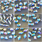 Top Czech Ab Crystal Flatback Rhinestone Nail Art Decoration Multi Shape  s05 Na