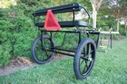 Ez Entry Pony cob Size Horse Cart W 60  72  Curved Shafts W 21  Motorcycle Tires