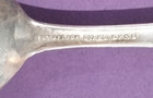      Old 34g King Albert Belgium Spoon Marked Pat Apl For Birks Epns Nickel Silver