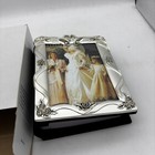 Studio Nova Wedding Day Silver Photo Album W Decorative Frame Cover New In Box