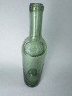 Vintage Carter   Williams Olive Oil Green Glass Bottle W  Seal - Philadelphia Pa