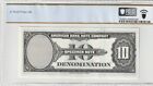 1929 Malaysia   American Banknote Company 10 Units Specimen Note Pcgs 65 Ppq
