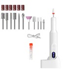 Portable Rechargable Cordless Electric Nail Drill File Manicure Pedicure