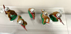 Vintage Manoil Infantry 5 Lead Toy Soldiers Original Sold As A Set